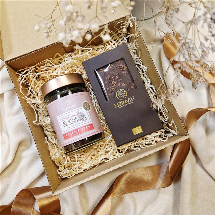 darilo-oreščki-v-čokoladi-in-temna-čokolada-kava